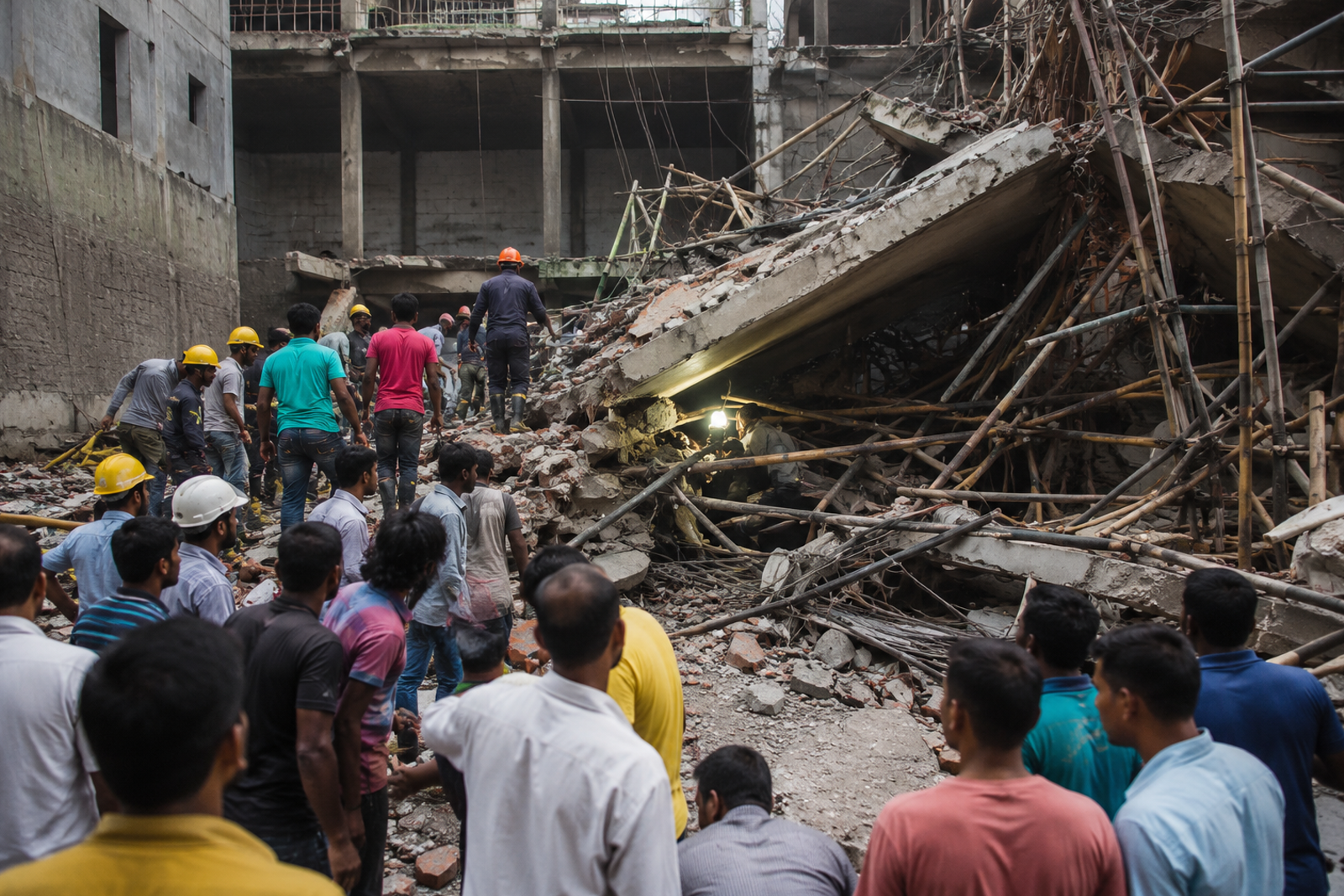 Kolkata Warehouse Collapse Tragedy: 5 Dead, Several Injured as Under-Construction Structure Crashes in Taratala